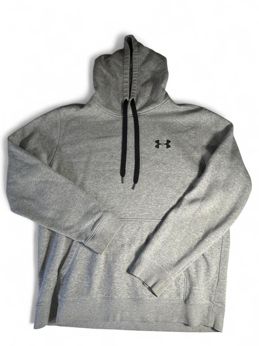 LG Women’s Grey Hoodie with Black Drawstrings